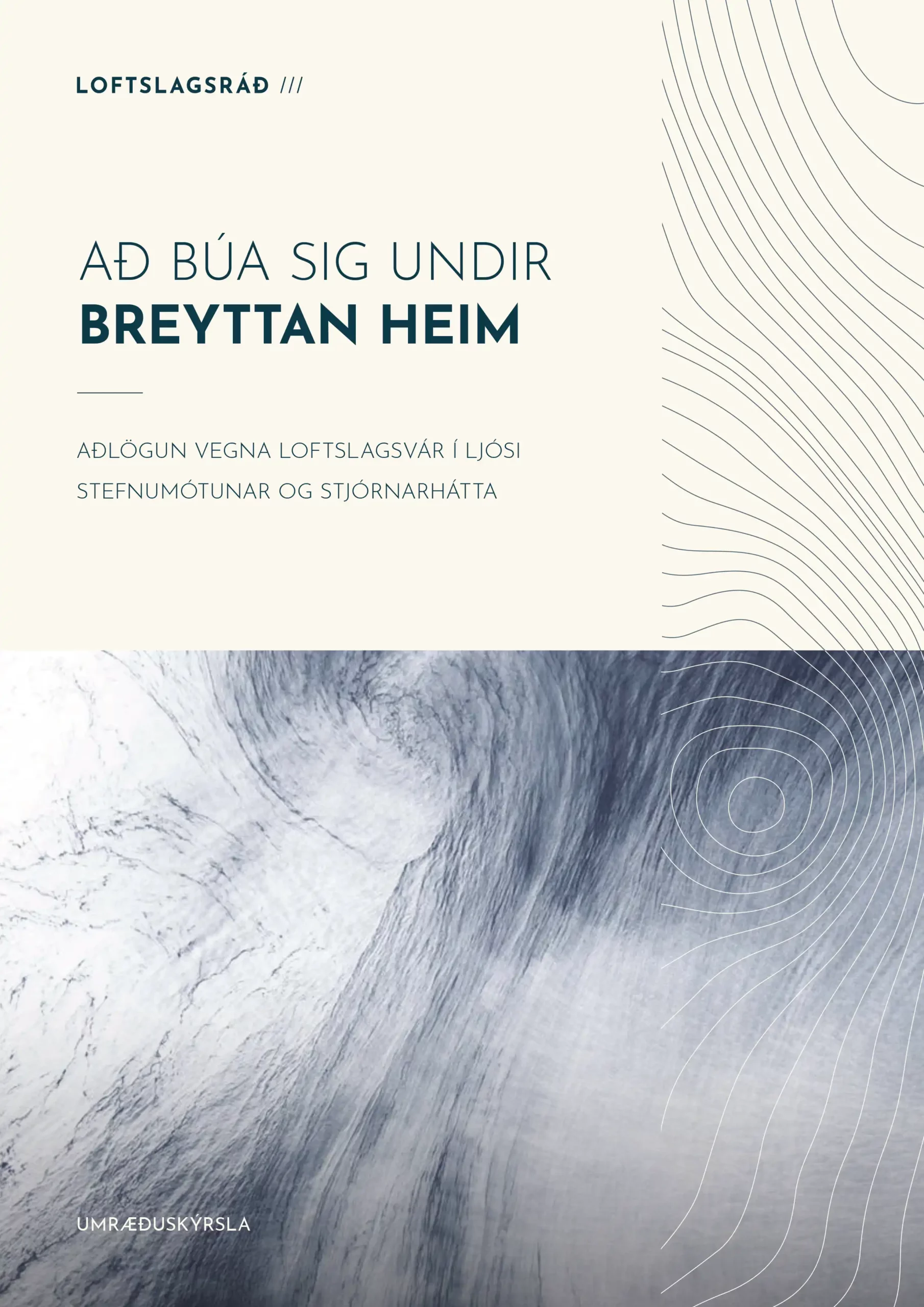 Forsida_Ad_bua_sig_undir_breyttan_heim